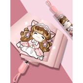 日本ZD动漫卡通儿童雨伞女孩小学生上学专用折叠轻便携宝宝3 12岁