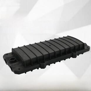 2进2出熔接包光缆接续盒 12芯小D光缆接续包 光纤接头盒防水