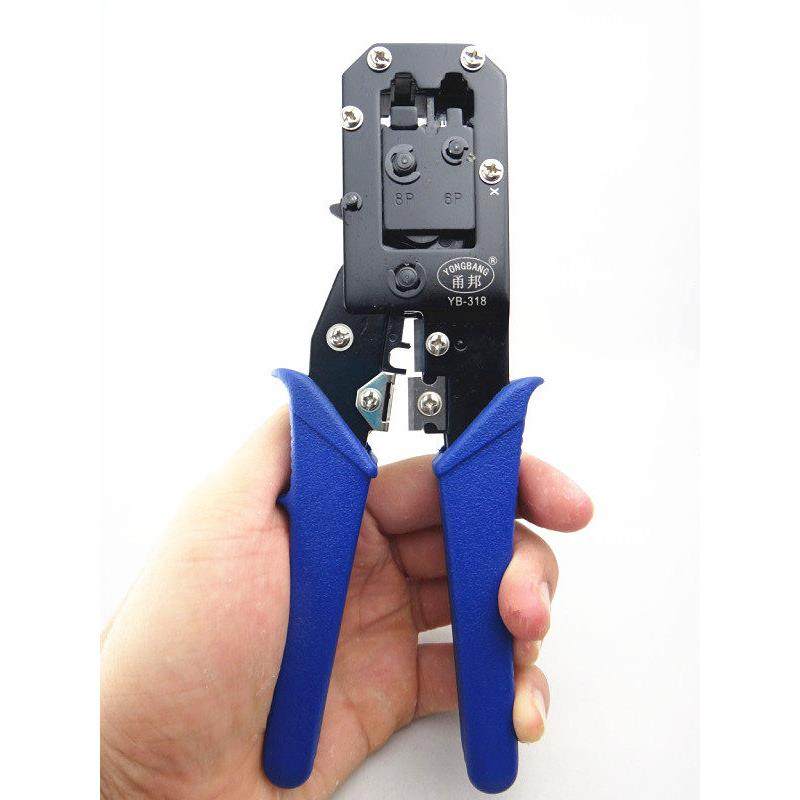 包邮双用网钳318两用网钳网线钳网线电话线压线钳剥线钳,网络设备/网络相关,压线钳,淘宝优惠券,粉丝福利购,淘宝优惠卷