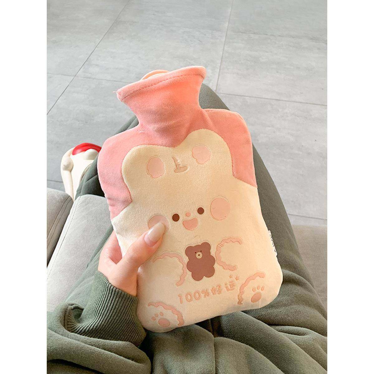 可爱热水袋注水暖水袋女学生被窝专用暖宫暖脚灌水暖手宝2025新款,居家日用,热水袋,淘宝优惠券,粉丝福利购,淘宝优惠卷