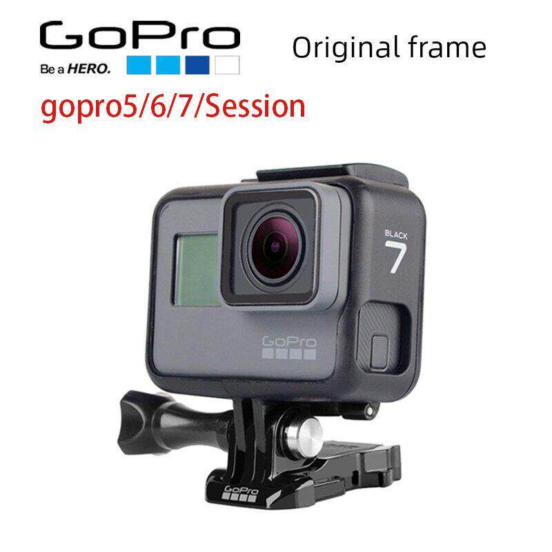 GoPro5/6/7原装保护壳套子边框外壳black兔笼狗笼相机壳防摔配件