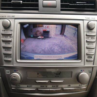 适用091011款6代凯美瑞原车接口倒车影像高清夜视后视原装摄像头