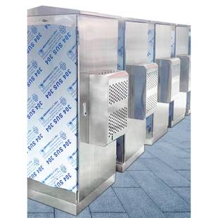 不锈钢室外通信网络柜服务器集成室外柜5g基站恒温空调柜