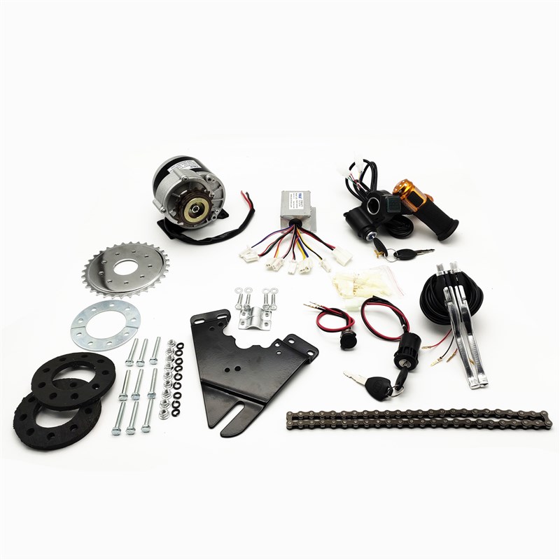 自行车改装套件左套件配n件1016Z2-250W12V电动自行车装配V刹适用