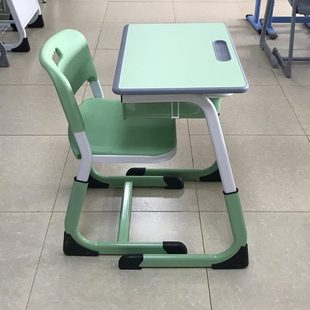 广东省幼儿园初中补习班培训班教室学校单人升降课桌椅 儿童新款