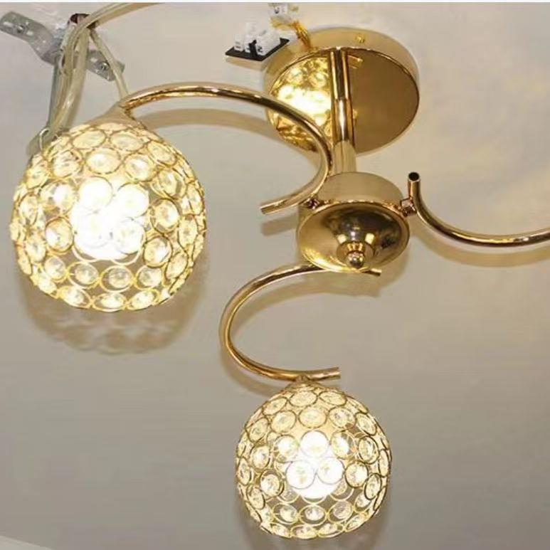 客厅创意艺术水晶吸顶灯