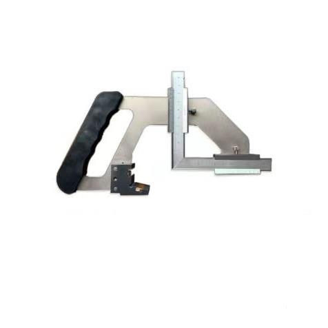 卡尺式钢轨磨耗测量仪 JTMH-A钢轨磨损测量器 撤叉钢轨磨耗测量器