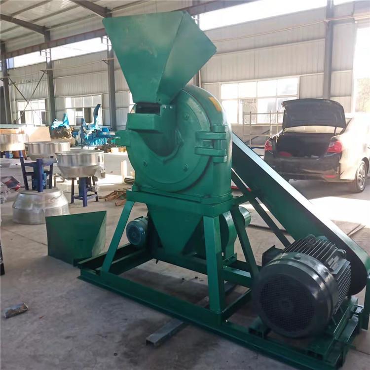 海带根中草药500型齿盘粉碎机多功能120目细粉机磨面机价格