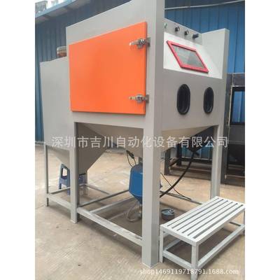 高压转盘手动喷砂机加压式喷砂机小型喷砂机瓷砖喷砂机厂家