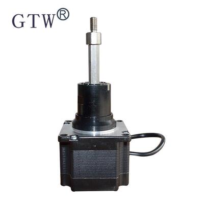 57固定轴式直线步进电机两相混合式精密推杆电机StepperMotor
