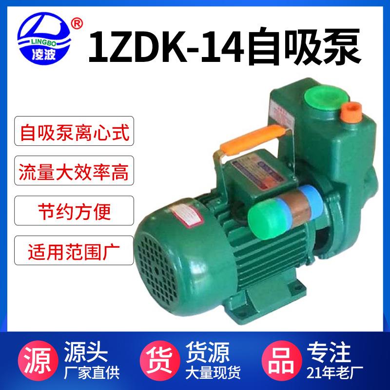 牌1ZDK-14家用自吸式清水泵330W单吸电动卧式离心泵