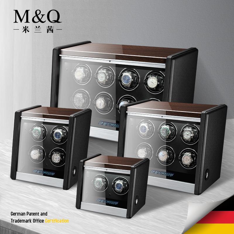 机械表摇表器工厂现货智能指纹锁自动上链马达盒手表盒