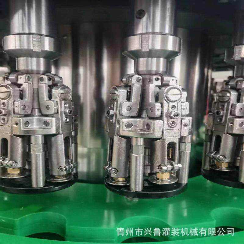 多机兴鲁功能酒类封口动饮料旋盖封口设备多头矿泉水金属全自盖封