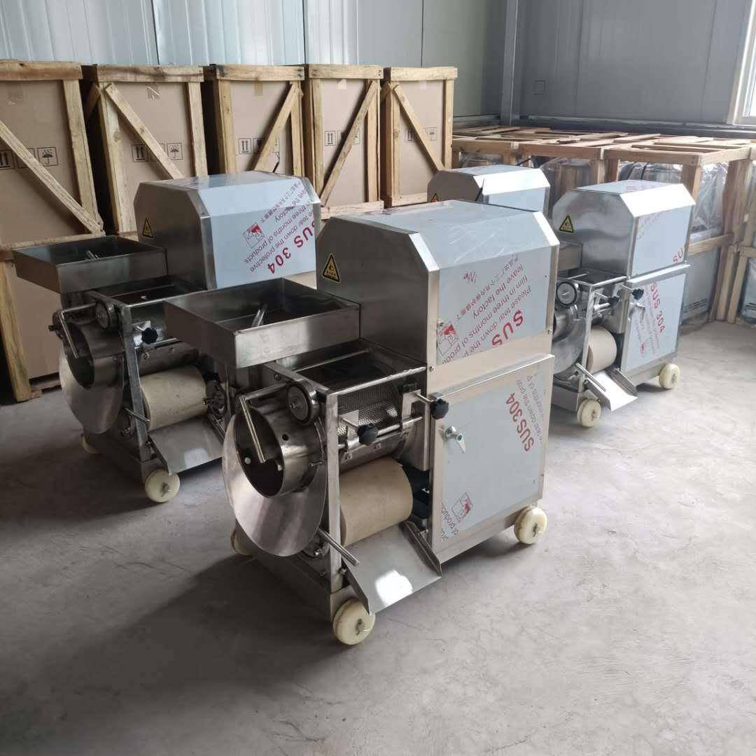 小型鱼肉采肉机不锈钢鱼肉去鱼骨机器设备商用草鱼去鱼刺去骨