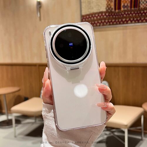 X300S适用vivoX200Ultra手机壳荣耀Magic8新华为Mate80pro+高清透明OPPOFindX8s镜头支架14小米17U防滑X100