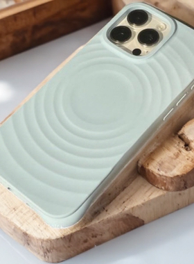 潮流壳波漾磁吸液态硅胶适用苹果15/16手机壳13奶黄色oppoFindx8亲肤软糯防滑耐脏四角加厚防摔小米14高级感