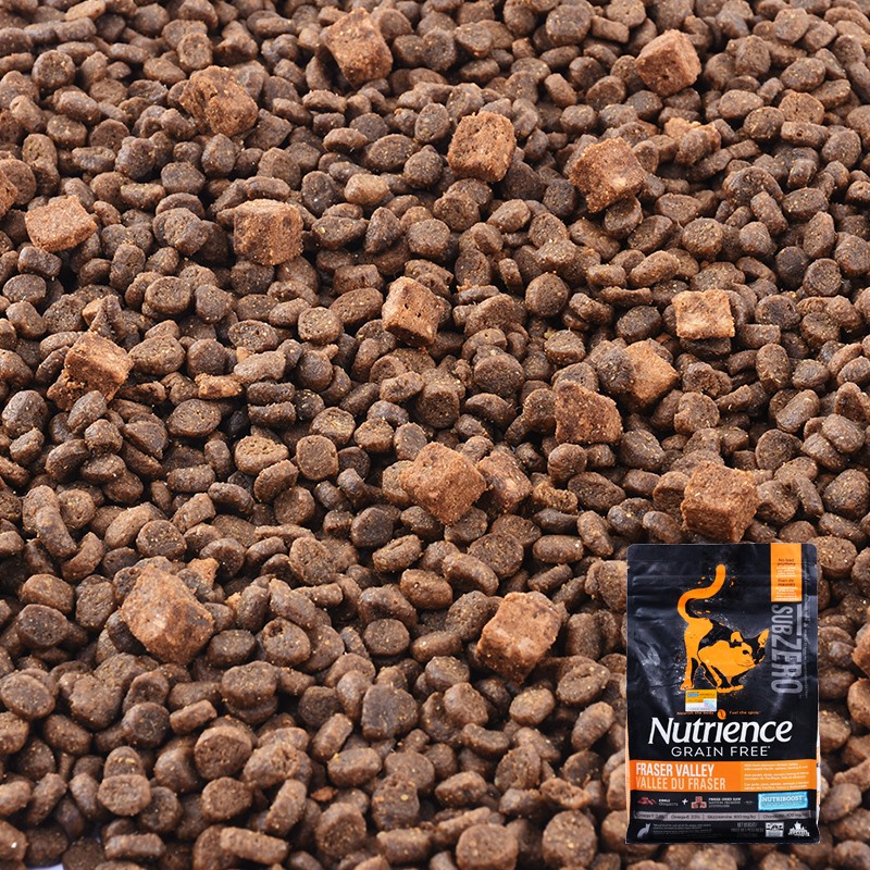 腐败猫纽翠斯黑钻无谷物全猫粮红肉冻干幼猫成猫500g试吃