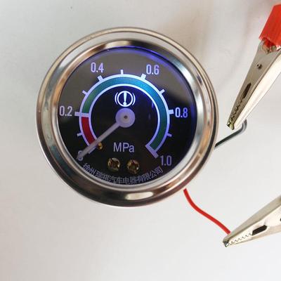 机油表带灯大头小头气压表压力表装载机挖机农用车货车直感气压表