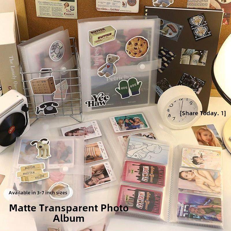 3寸拍立得相册本照片收纳明信片贴纸电影票卡册卡片纪念小卡影集