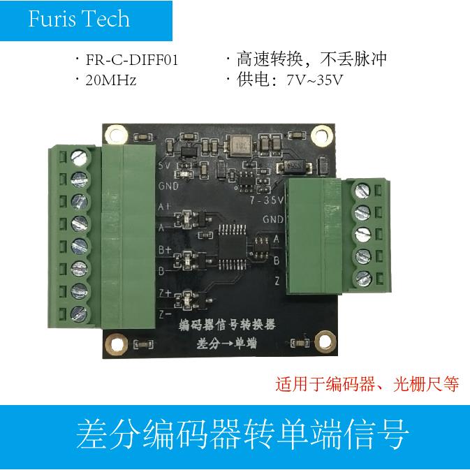 差分转单端信号 光栅尺伺服编码器 差动长线驱动信号 AM26C32