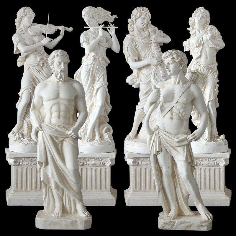 石膏像雕像美术馆艺术人物雕塑音乐人天使庭院欧式著名创新玻璃纤,家居饰品,落地摆件,淘宝优惠券,粉丝福利购,淘宝优惠卷