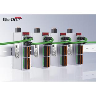 软控EtherCat总线远程io模块采集数字量模拟量EC一体式从站模块