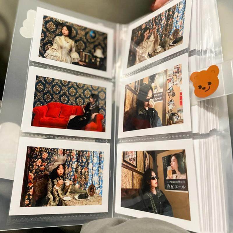 3寸拍立得相册本火车电影票收纳册追星小卡册照片收集册明信片ins