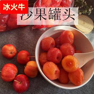 东北沙果内蒙赤峰特产果脯零食冻糖水沙果罐头糖渍沙果海棠果