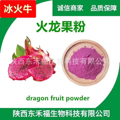 火龙果粉 红心火龙果粉火龙果浓缩汁食品级水溶固体饮料 1/袋