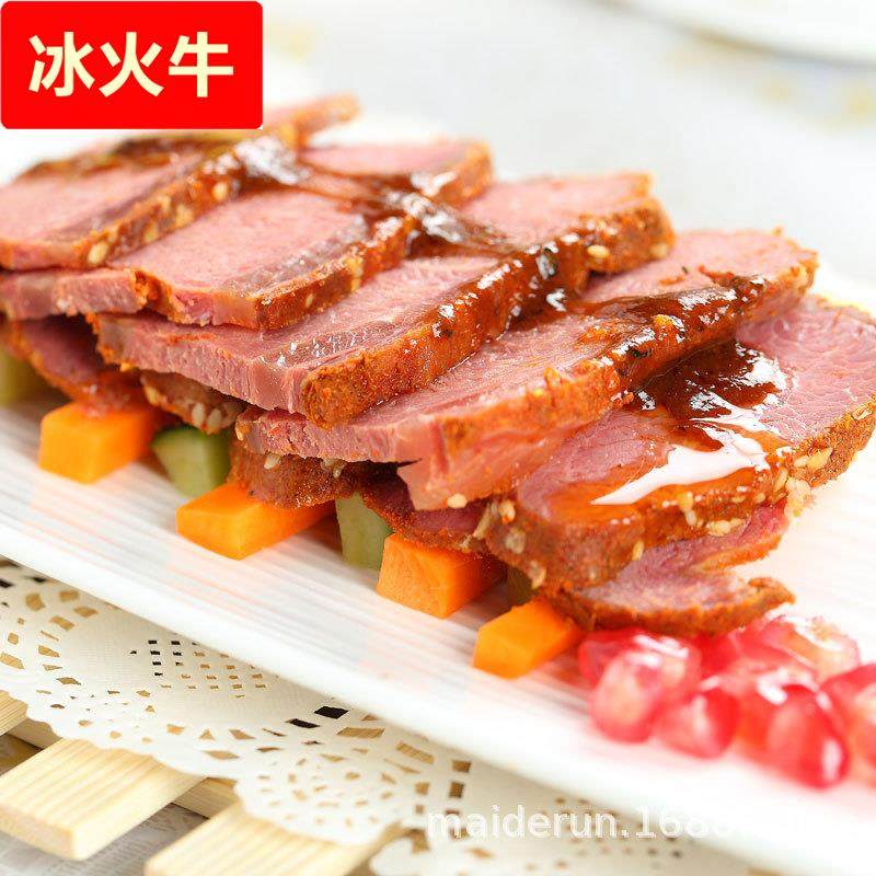 香辣牛肉200酱卤熟食粒轻食代餐商用牛筋肉瘦肉真空锁鲜
