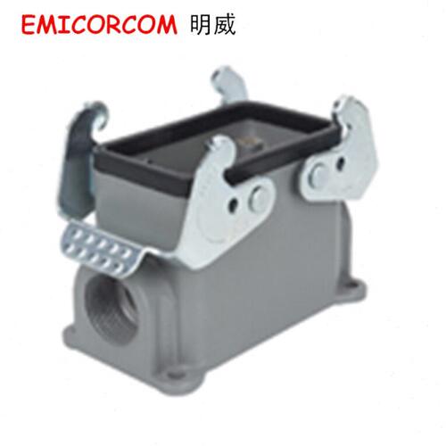 重载连接器 外壳 H16B-SGR PG21 表面安装底座（双扣）
