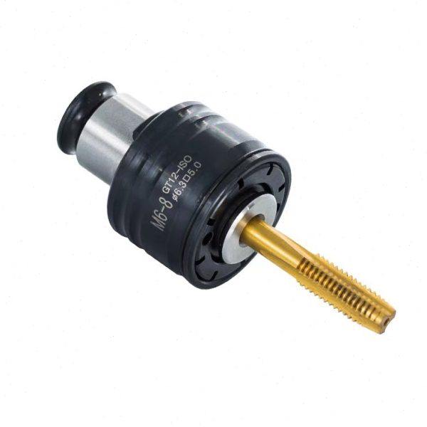 GT12柔性攻丝夹头扭力过载保护M2-M20电动气动攻丝机快换丝锥夹套