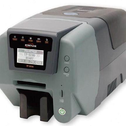 Pointman TP-9200证卡打印机TP9100升级版人像厂牌光缆标牌打印机