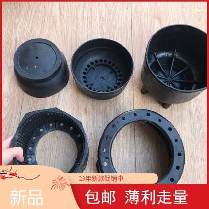 6L潜水钢瓶底座 7升潜水铝瓶垫座 12L铝合金瓶碳纤维瓶 橡胶 底坐