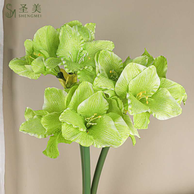 仿真君子兰大号孤挺花插花用品仿真兰花厂家 家居装饰