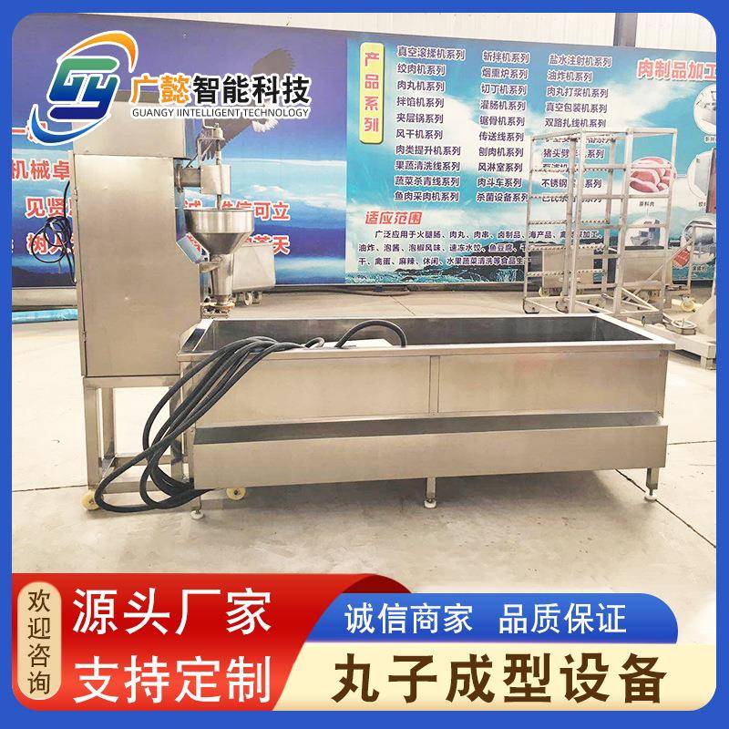 全自动丸子机设备蔬菜丸子成型机变频调速自动化生产肉丸设备