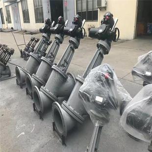 SJS945Y电动Y型料浆阀铝厂Y型平底矿砂料浆阀氧化铝放料阀