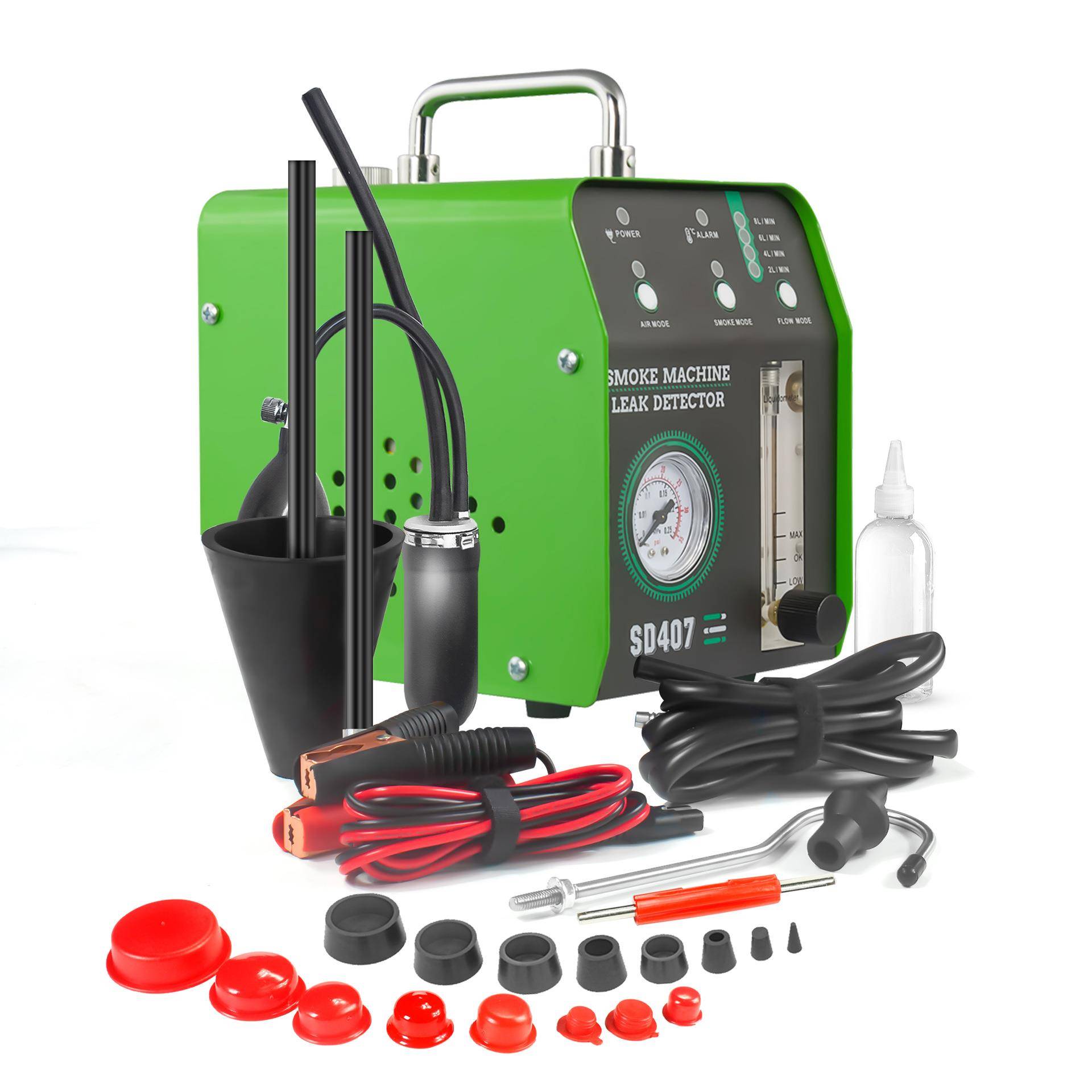 汽车烟雾测漏仪发动机油路排气管道汽修检漏仪进气故障侧漏烟雾机