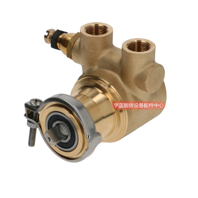 福力德Fluid-O-Tech PA104 PO104 半自动咖啡机水泵头咖啡机配件