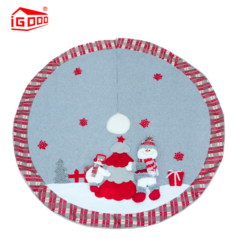圣诞节装饰品圣诞树树群圣诞树1.5m1.8m装饰圣诞老人雪花围裙