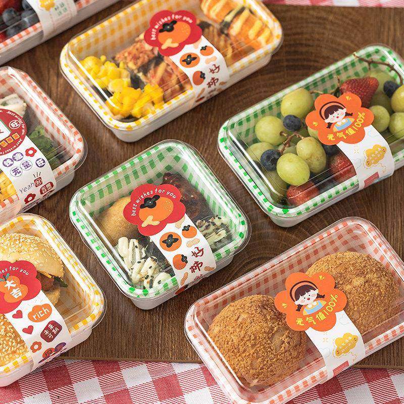 寿司打包盒春游野餐便当便当盒水果食物甜品一次性餐盒装摆摊专用,餐饮具,一次性餐盒,淘宝优惠券,粉丝福利购,淘宝优惠卷