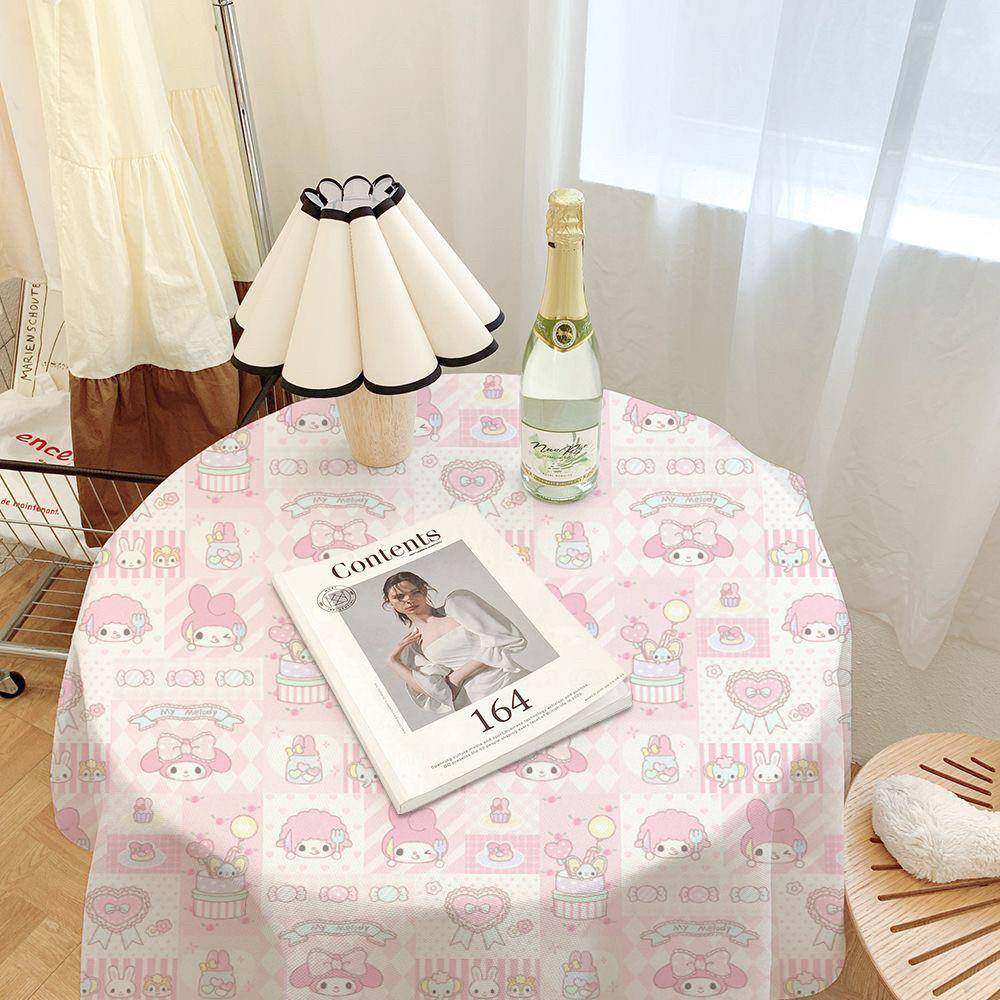 in风羔羊钢琴旋律桌布可爱全桌装饰套布咖啡桌梳妆台防尘布,居家布艺,桌布,淘宝优惠券,粉丝福利购,淘宝优惠卷