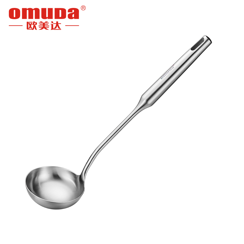 欧美达304不锈钢套铲不锈钢铲勺汤勺炒菜铲子厨房厨具全套五件套