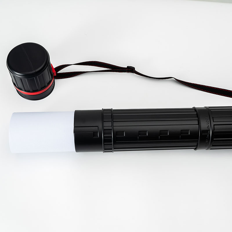 韩式装画筒纸筒宣纸字画的大号画桶收纳书法书画筒海报筒塑料防潮