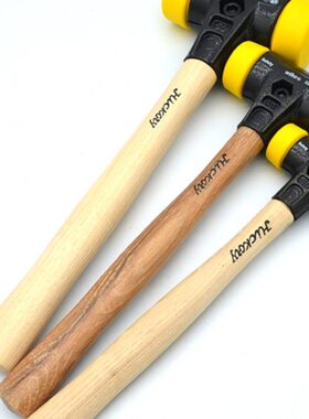 德国WIHA威汉832-55系列中硬度黄色施工安全软面锤30/40/50/60mm