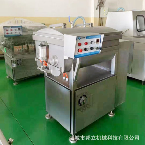 工厂定制全自动饺子拌馅机鲜肉香肠变频真空拌陷机宠物食品搅拌机