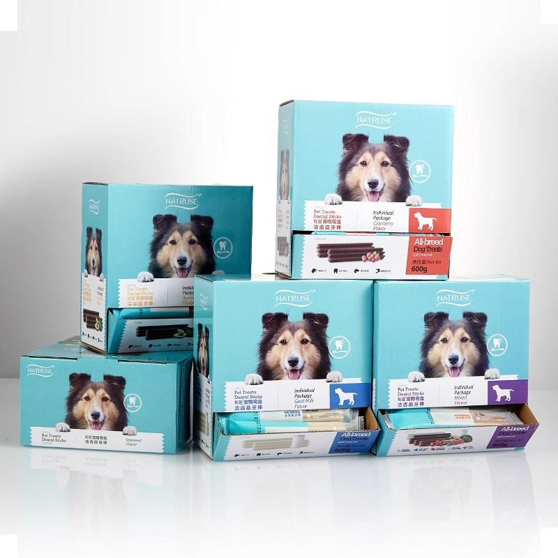 昵趣磨牙棒洁齿磨牙棒成幼犬通用洁齿互动磨牙零食丰字骨洁齿棒