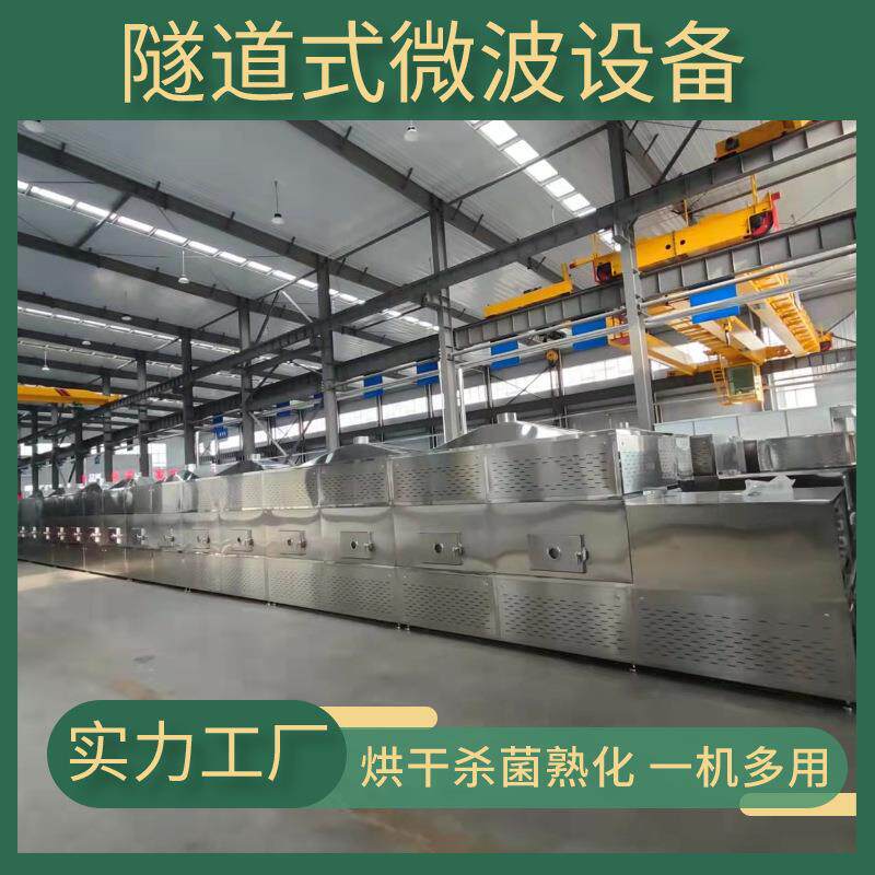 枸杞微波干燥设备葡萄干脱水杀菌机隧道式药品灭菌设备