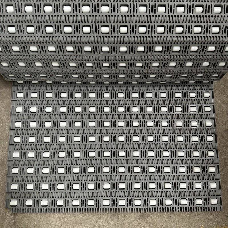 塑料滚珠网带便携滑毯滚珠输送链板不锈钢排屑机输送链板