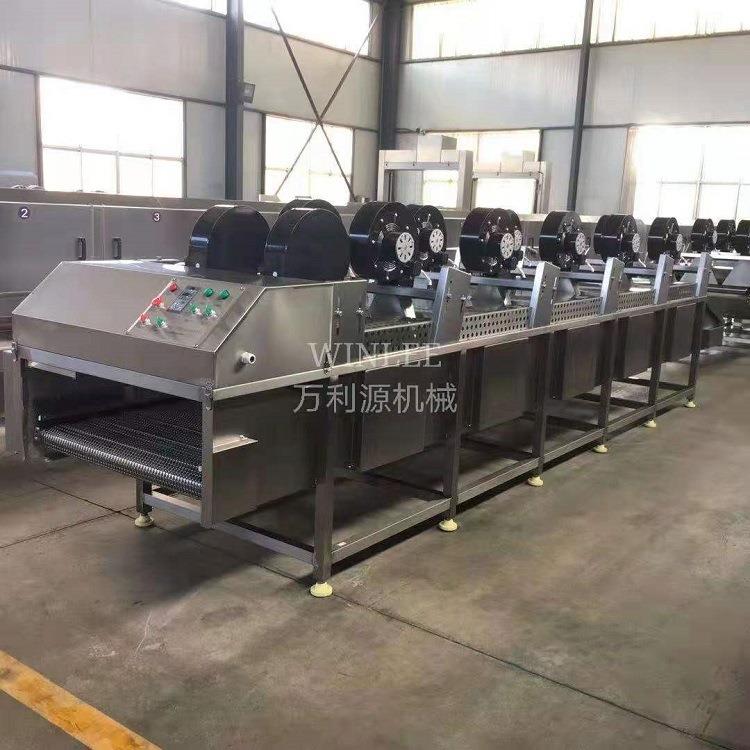 厂家销售金针菇包装袋翻转式风干机商用全自动连续式风干设备